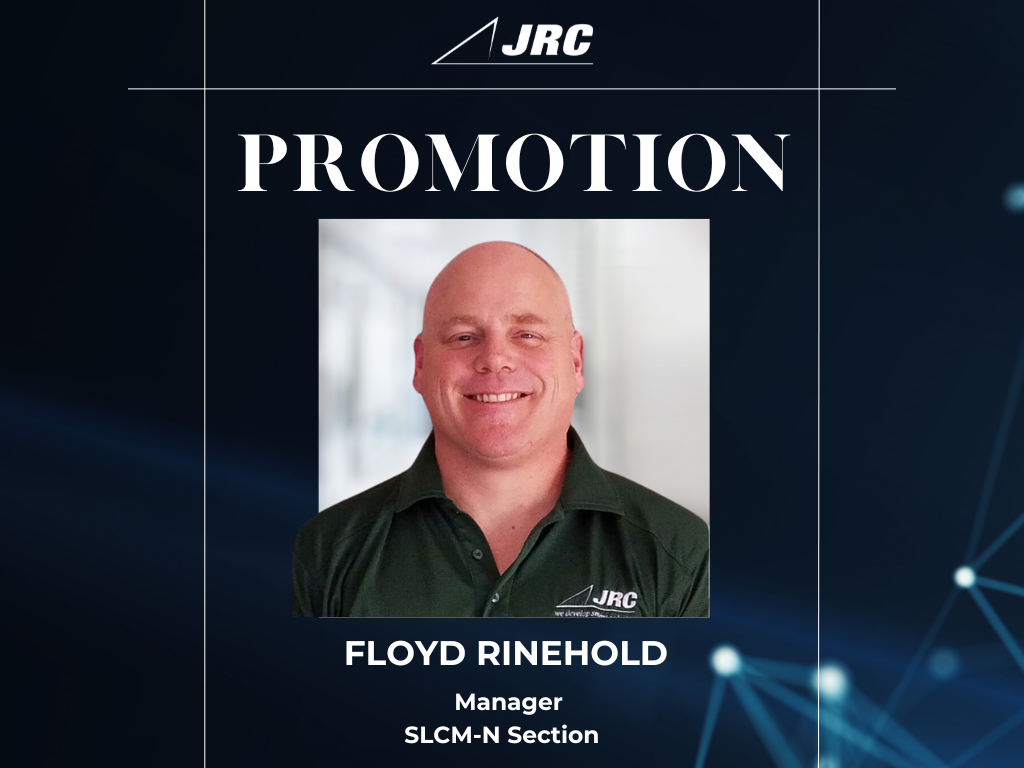 Floyd Rinehold promoted to jrc manager